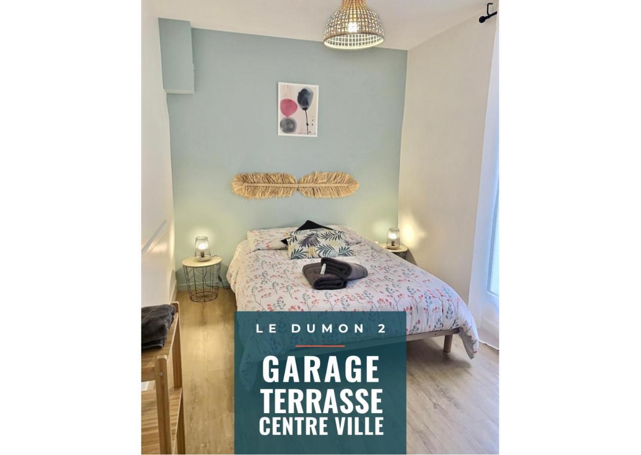 Le Dumon 2 - T2 Avec Garage - Terrasse - Wifi - Gare A 200M Apartment Agen Luaran gambar